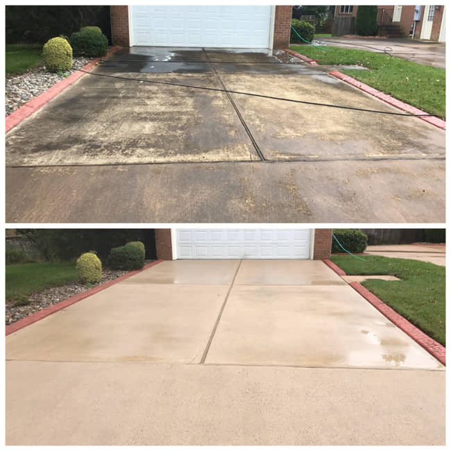 Driveway Cleaning Services, Kentuckiana Lily's SoftWash
